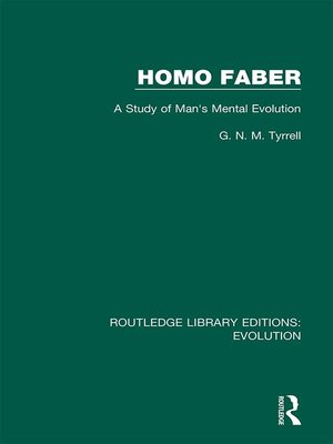 cover image of Homo Faber